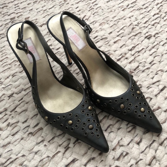 Sling back heeled sandals - Picture 1 of 6